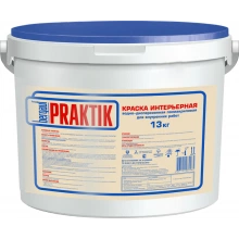 Краска фасадная BERGAUF Praktik для наружных работ 13 кг