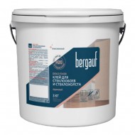 Клей акриловый BERGAUF Deko Fixer для стеклообоев и стеклохолста 3 кг