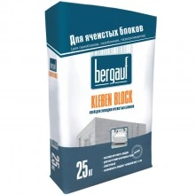 Клей для ячеистых блоков BERGAUF Kleben Block
