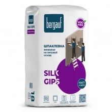 Шпаклевка финишная BERGAUF Silk Gips на гипсовой основе 18 кг