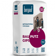 Штукатурка гипсовая BERGAUF Bau Putz Gips 30 кг
