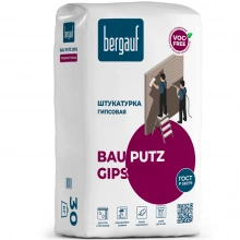 Штукатурка гипсовая BERGAUF Bau Putz Gips 30 кг