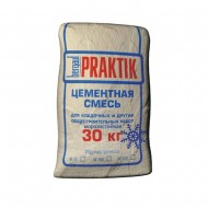 Цементная смесь BERGAUF Praktik М-100 морозостойкая, 30 кг